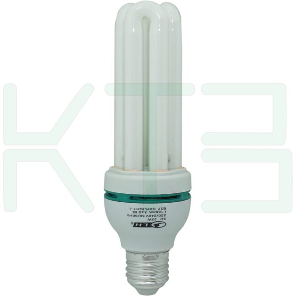 หลอดตะเกียบ 3U 23W ขั้ว E27 แสงเดย์ไลท์ LH (A-03)