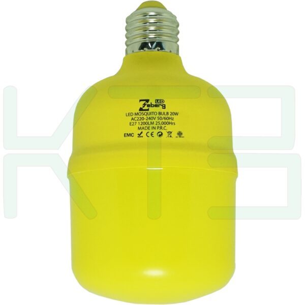 หลอด ทรงกระบอก ไล่ยุง LED E27 20W Zeberg (B-04)