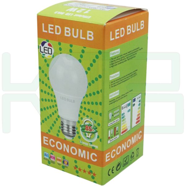 หลอด BULB LED 12W แสงเดย์ไลท์(ขาว) (B-13)