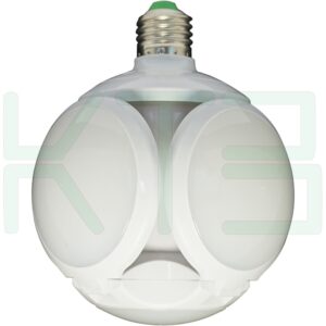 หลอดไฟ ทรงกลม LED E27 75W 360 องศา แสงเดย์ไลท์(ขาว) (B-25)