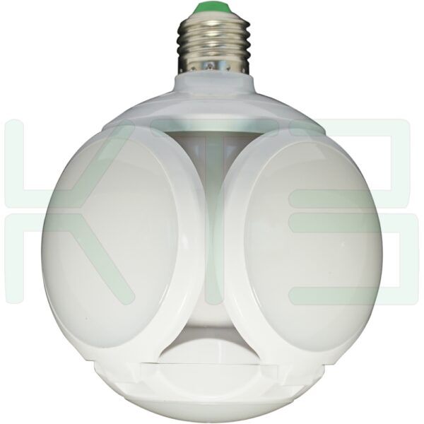 หลอดไฟ ทรงกลม LED E27 75W 360 องศา แสงเดย์ไลท์(ขาว) (B-25)