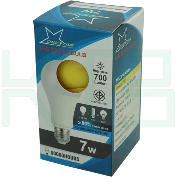 หลอด BULB LED 7W (B-27)