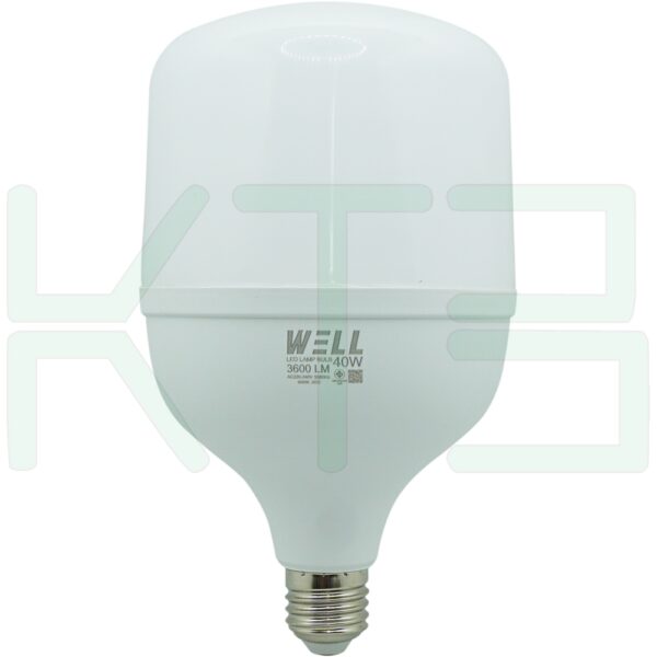 หลอด BULB ทรงกระบอก LED 40W WELL (B-30)