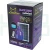 ชุดหลอดทรงกระบอก LED แสงแบล็คไลท์ (ล่อแมลง) โซล่าเซลล์ (B-37)