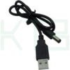 ชุดหลอดทรงกระบอก LED แสงเดย์ไลท์(ขาว) โซล่าเซลล์ (B-38)