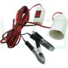 หลอด BULB LED คีบแบต DC 12V 9W (B-45)