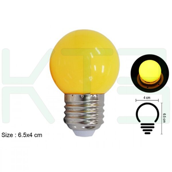 หลอด ปิงปอง LED 3W (B-54)