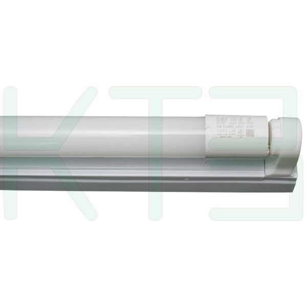 C-15-3 (Copy) ชุดเซ็ต รางขาสปริง พร้อม หลอดนีออน LED T8 9W WELL (C-15)