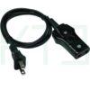 F-36-3 (Copy) ปลั๊กเครื่องใช้ไฟฟ้า สายหม้อหุงข้าว กระทะไฟฟ้า (ไม่มีสวิตซ์) (F-36)