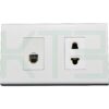 G-07-2 (Copy) บล็อกลอย ขนาด 2x4 นิ้ว พร้อม ปลั๊ก 1 ปลั๊กTEL. 1 (G-07)