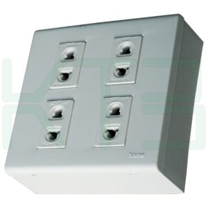 บล็อกลอย ขนาด 4x4 นิ้ว พร้อม ปลั๊ก 4 ตัว (G-15)