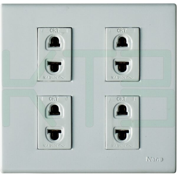 บล็อกลอย ขนาด 4x4 นิ้ว พร้อม ปลั๊ก 4 ตัว (G-15)