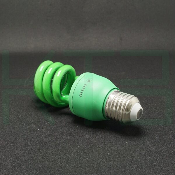 หลอด ทอร์นาโด 15W E27 แสงเขียว Toshi (A-10)