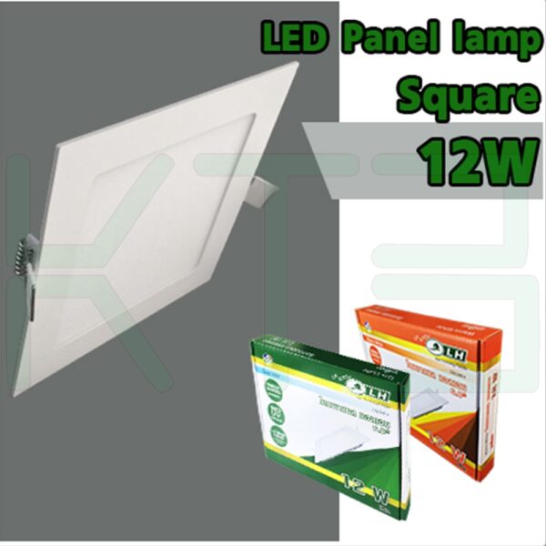 I-22 (Copy) โคมพาแนล LED เหลี่ยม 12W 6 นิ้ว LH (I-22) (สินค้าราคาพิเศษ)