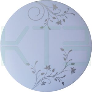 โคมติดเพดาน โคมซาลาเปา ลายดอกไม้ ZB20 LED 24W แสงเดย์ไลท์(ขาว) (I-29)