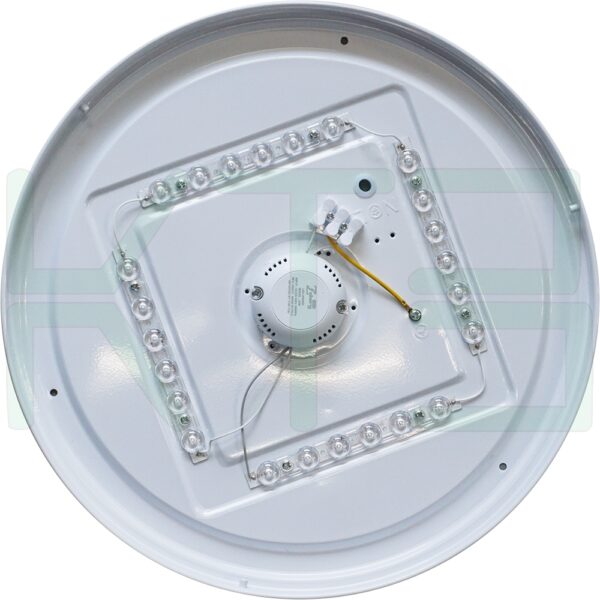 โคมติดเพดาน โคมซาลาเปา ลายดอกไม้ ZB23 LED 24W แสงเดย์ไลท์(ขาว) (I-31)