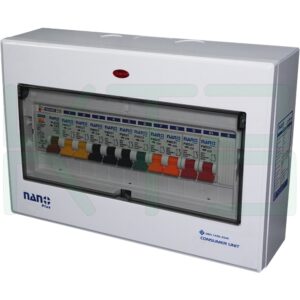 ตู้คอนซูมเมอร์ 10 ช่อง + MAIN RCBO (กันดูด) (M-08)