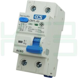 M-13-2 (Copy) เมน กันดูด 63A 2Pole CCS (M-13)