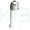 R-10-2 (Copy) ขั้ว เกลียว ต่อ ดาวน์ไลท์ E27 ขั้วต่อหลอดไฟขั้วเกลียว E27 ยาว (อะแดปเตอร์ขยายหลอดไฟ) (R-10)