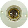 ขั้วแป้นกระเบื้องกลม E27 LH-538 (R-28)