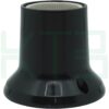 ขั้วกระเบื้อง E27 หุ้มพลาสติก สีดำ (R-45)
