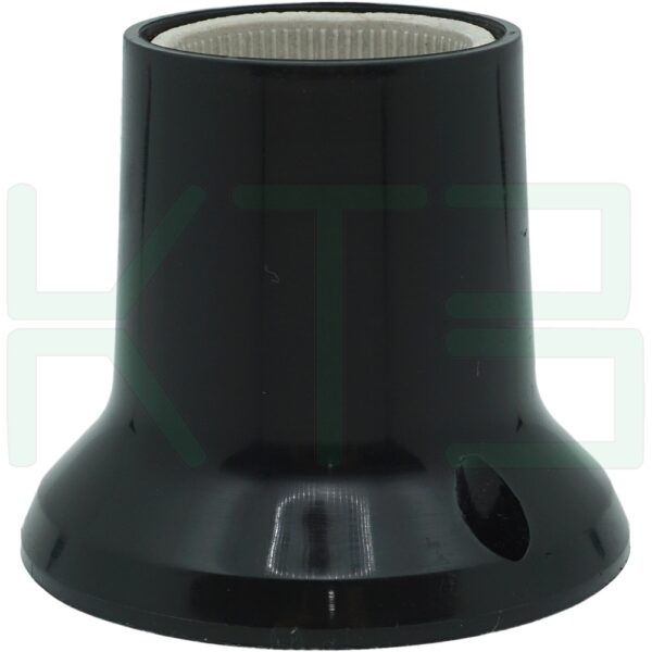 ขั้วกระเบื้อง E27 หุ้มพลาสติก สีดำ (R-45)
