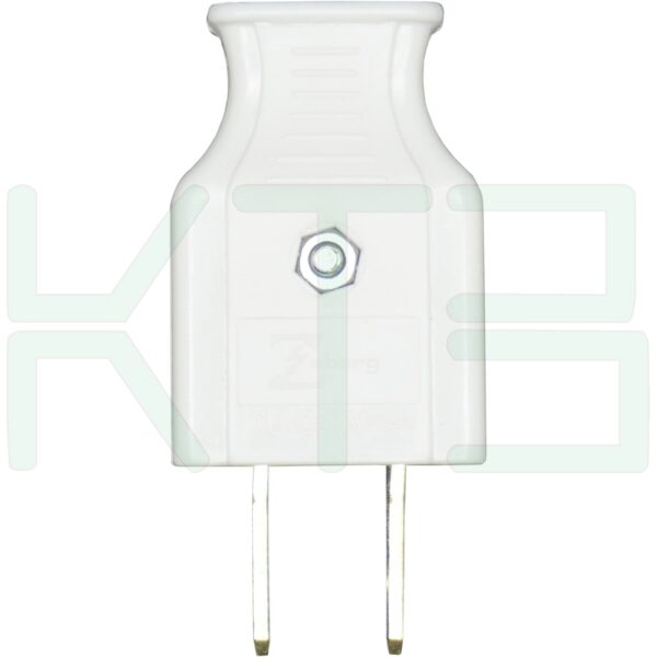 ปลั๊ก ตัวผู้ ขาแบน คละสี (แพ็ค 4 ตัว) (S-22)