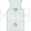 ปลั๊ก ตัวเมีย ขาแบน คละสี (แพ็ค 4 ตัว) (S-22)