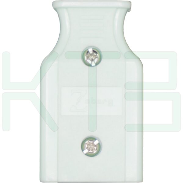 ปลั๊ก ตัวเมีย ขาแบน คละสี (แพ็ค 4 ตัว) (S-22)