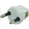 ปลั๊ก ยาง พาวเวอร์ ตัวผู้ 2 ขา กลม (S-26)