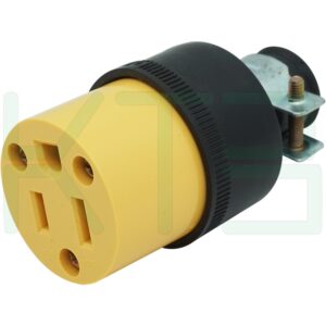 S-30-1 (Copy) ปลั๊กยาง ตัวเมีย 3 ขา (S-30)