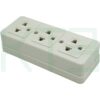 S-35-2 (Copy) เต้ารับลอย 3 ช่อง กราวด์ลอย ปลั๊ก 3 ช่อง กราวด์ลอย Nationine (S-35)