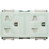 S-36-4 (Copy) เต้ารับ กราวด์คู่ ปลั๊ก กราวด์คู่ รุ่นใหม่ แบบขันน็อต MARUKAWA (S-36)