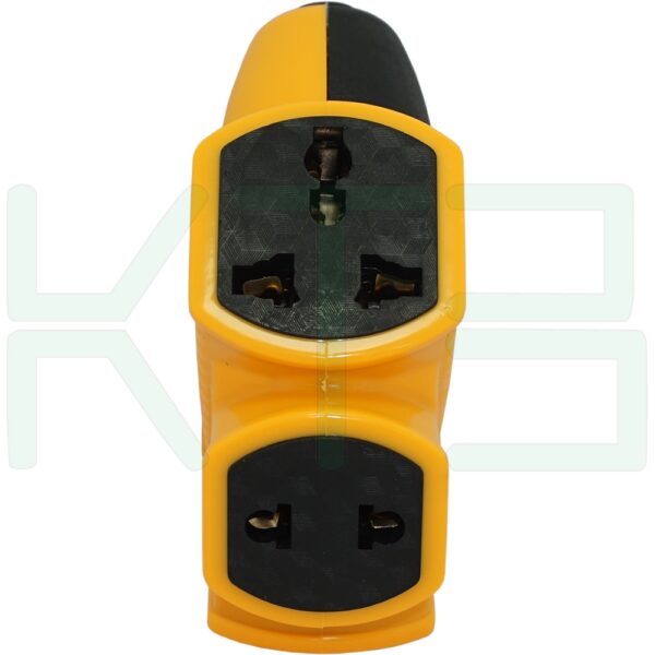 S-38-3 (Copy) ปลั๊ก 4 ช่อง สีเหลือง (S-38) + PCL