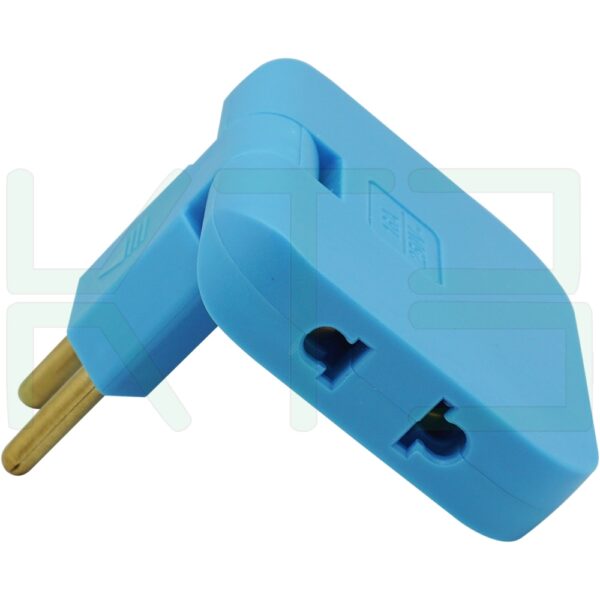 S-48-2 (Copy) ปลั๊กแปลง 2 ขา 3 ทาง คละสี (S-48)