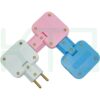 S-48-4 (Copy) ปลั๊กแปลง 2 ขา 3 ทาง คละสี (S-48)