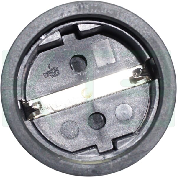 S-49-3 (Copy) ปลั๊ก เยอรมัน พาวเวอร์ ตัวเมีย เสียบขากลม สีดำ (ST-640) (S-49)