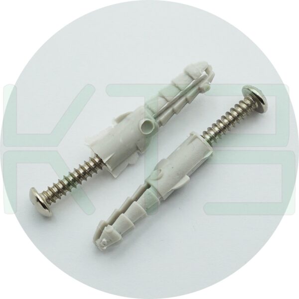 บล็อกลอย 2x4 นิ้ว ขอบเหลี่ยม สีขาว (แพ็ค 2 ตัว) (U-11)
