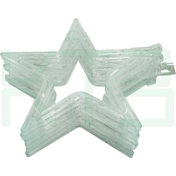 X-06-1 (Copy) ไฟกระพริบ รูปดาว RGB ใหญ่ 6 + เล็ก 6 (ไฟประดับ ไฟตกแต่ง ไฟคริสต์มาส) (X-06)