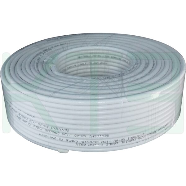 สาย RG6-128 เส้น ยาว 100 เมตร (Y-03)