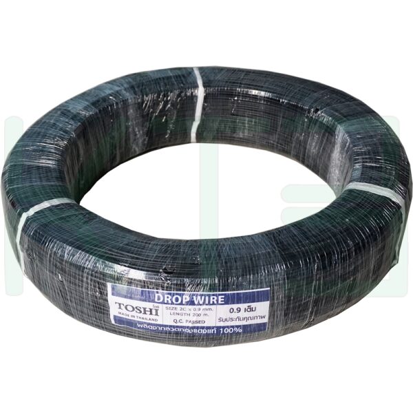 สาย ดรอปวาย 2Cx0.9 mm. ขนาด 200 เมตร (Y-09)
