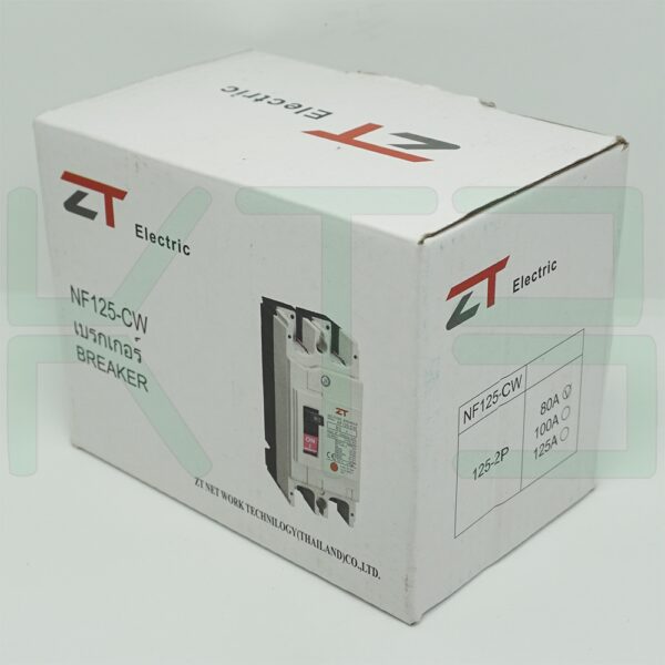 เมน เบรกเกอร์ NF-125-CW 2P 80A ZT Electric