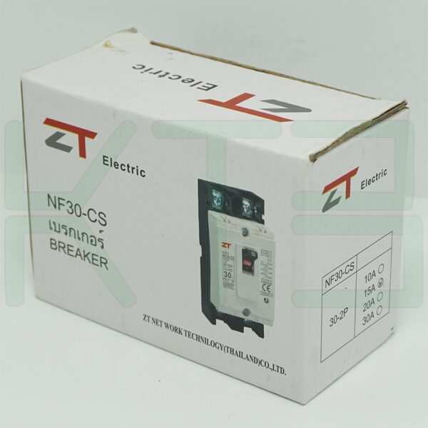 (ZT)-NF30-CS-2P-15A-1 (Copy) เมน เบรกเกอร์ NF-30-CS 2P 15A ZT Electric
