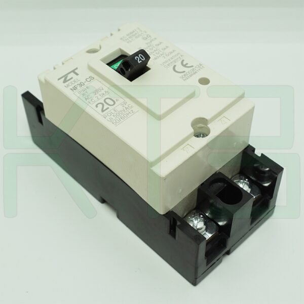 (ZT)-NF30-CS-2P-20A-2 (Copy) เมน เบรกเกอร์ NF-30-CS 2P 20A ZT Electric