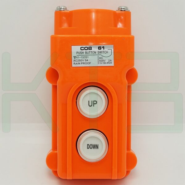 สวิทช์รอก COB-61 UP - DOWN สีส้ม