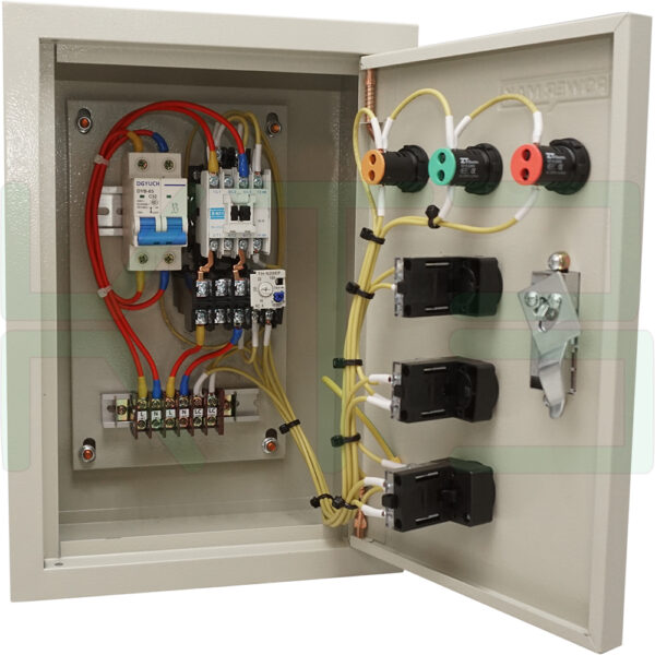 LH0007-3 LH0007 ตู้ควบคุม มอเตอร์ 3 แรง 220V AC มีลูกลอย