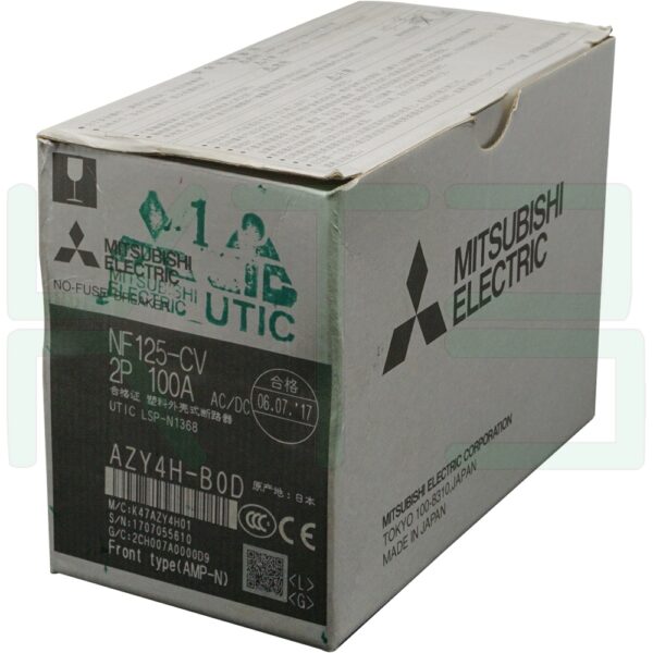 เบรกเกอร์ NF125 CV 2P Mitsubishi