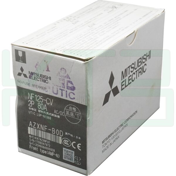 เบรกเกอร์ NF125 CV 2P Mitsubishi