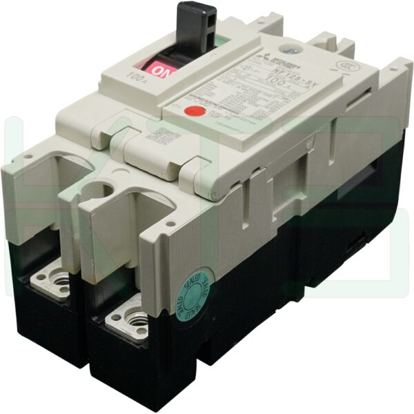 (Mitsubishi)-NF125-SV-2P-100A-1 (Copy) เบรกเกอร์ NF125 SV 2P 100A Mitsubishi