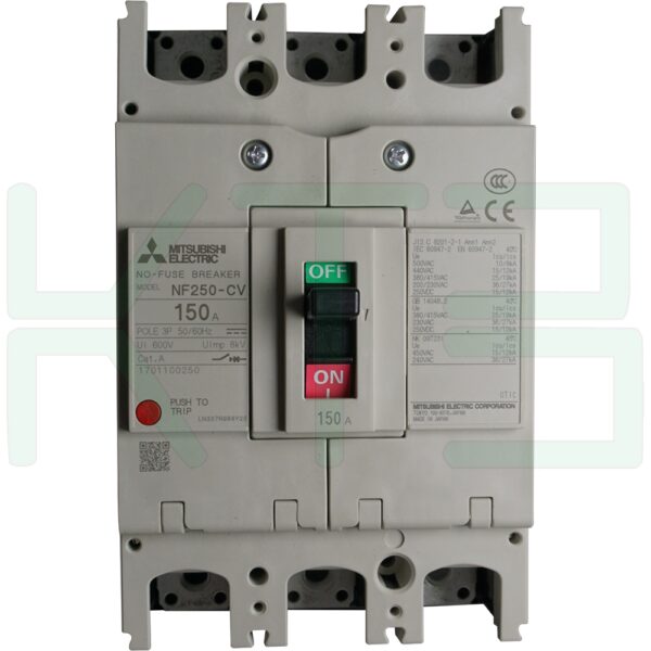(Mitsubishi)-NF250-CV-3P-150A-5 (Copy) เบรกเกอร์ NF250 CV 3P Mitsubishi